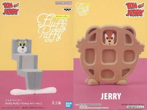 톰과제리 피규어 Fuffy Puffy 푹신푹신 예술놀이 톰+제리 미개봉