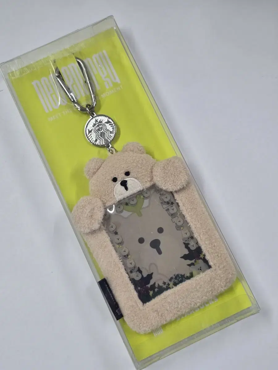 Starbucks NCT Collaboration Bearistar Photo Card Holder Keyring