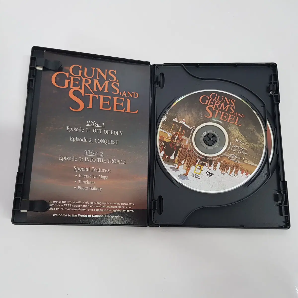 내셔널지오그래픽Guns, Germs, and Steel 2disc DVD