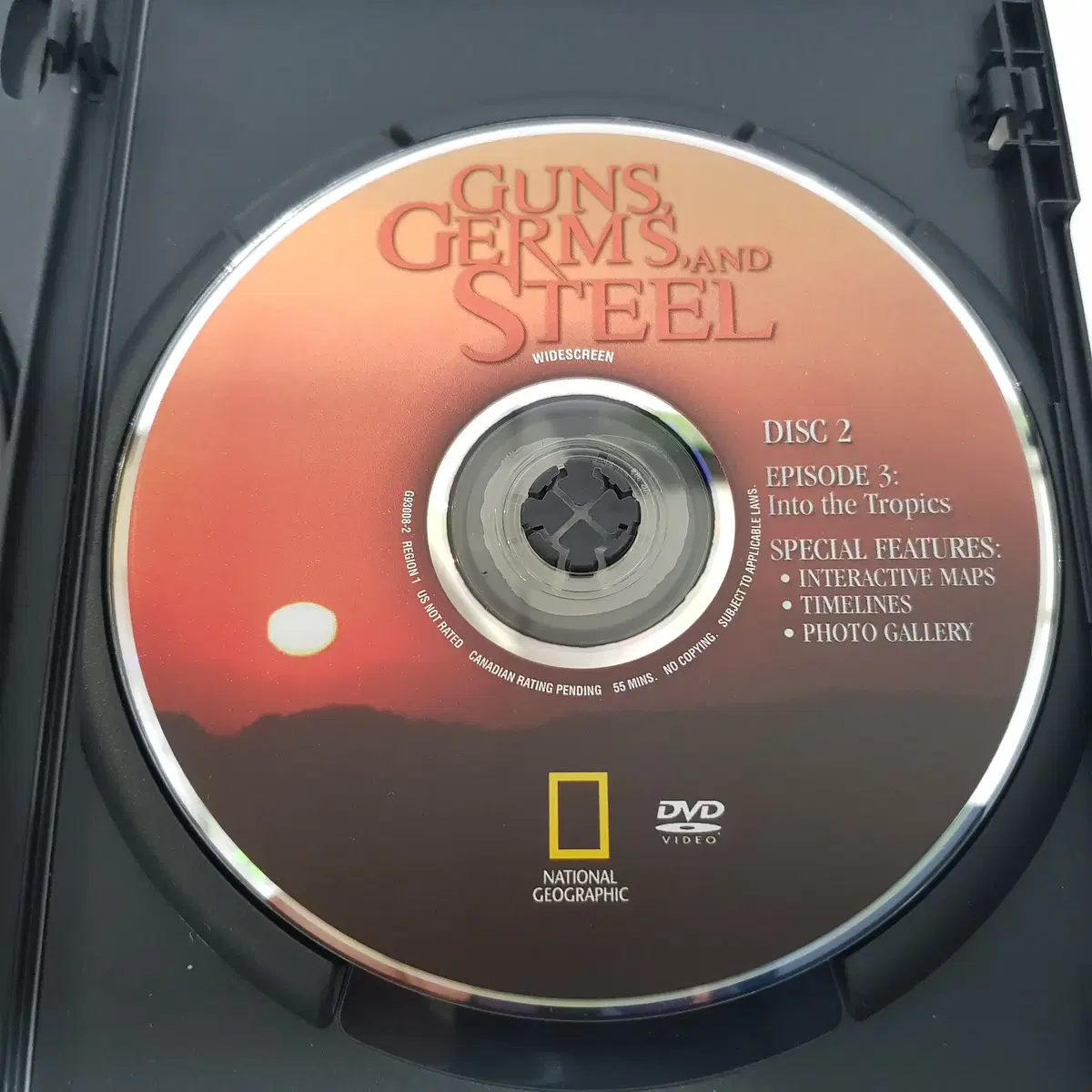 내셔널지오그래픽Guns, Germs, and Steel 2disc DVD