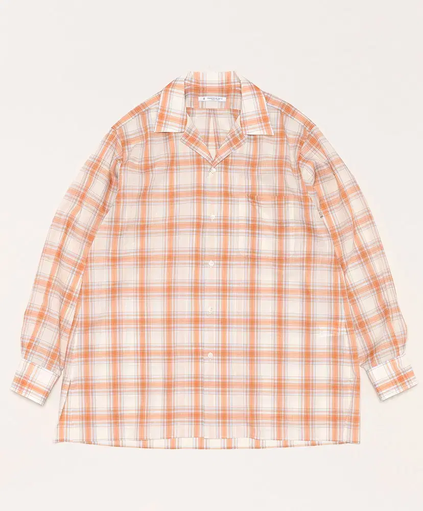 마티앤선즈 maatee&sons shirts orange 사이즈2