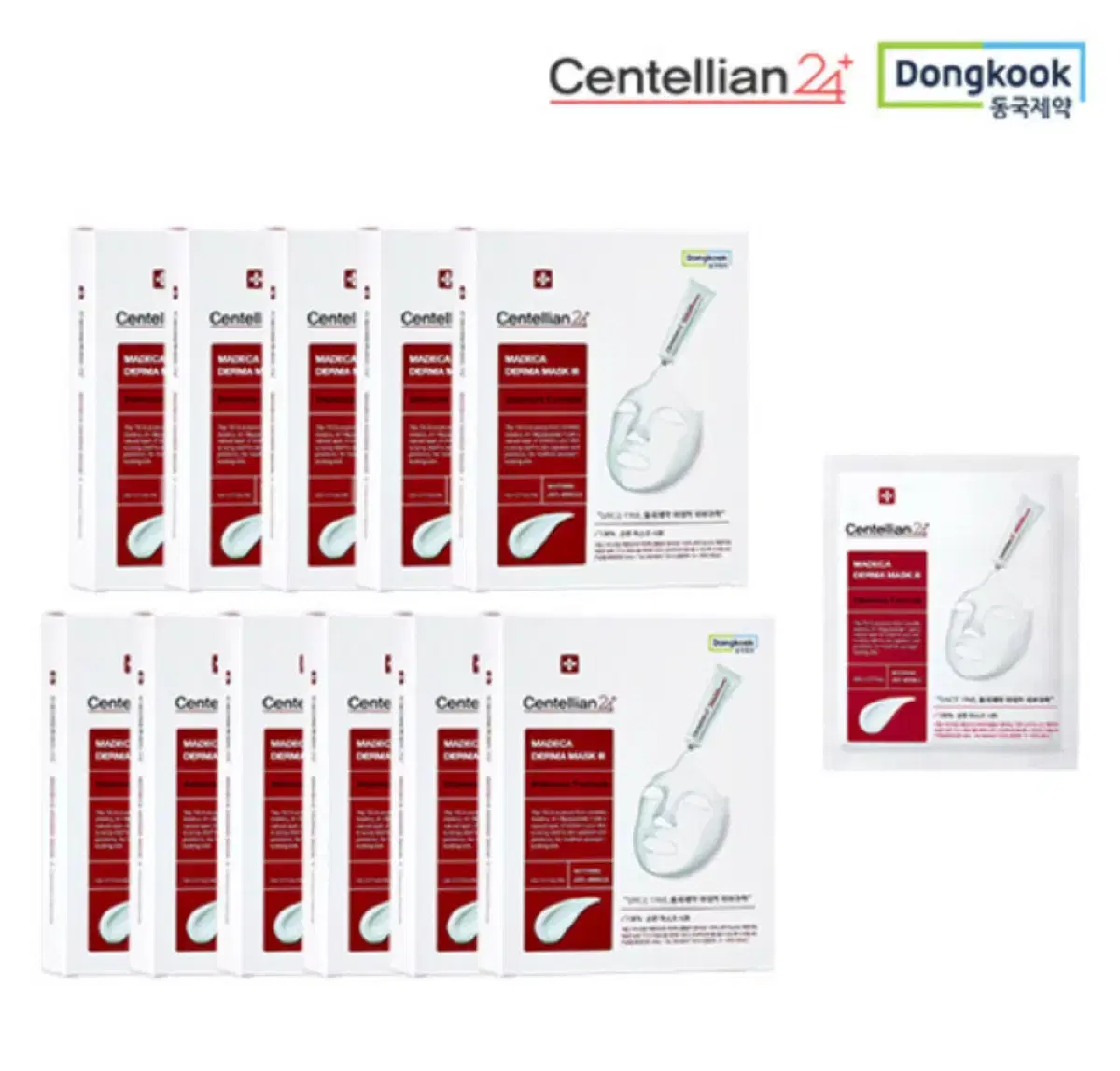 Dongkook Pharmaceutical Madeca Derma Mask Pack Season 3 111 sheets free shipping