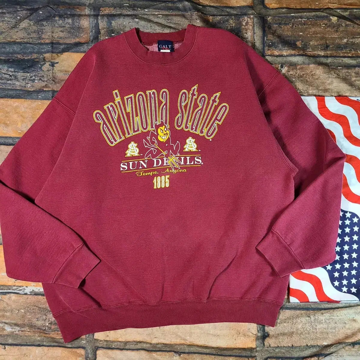 Vintage 90s USA Football Heavy Sweatshirt