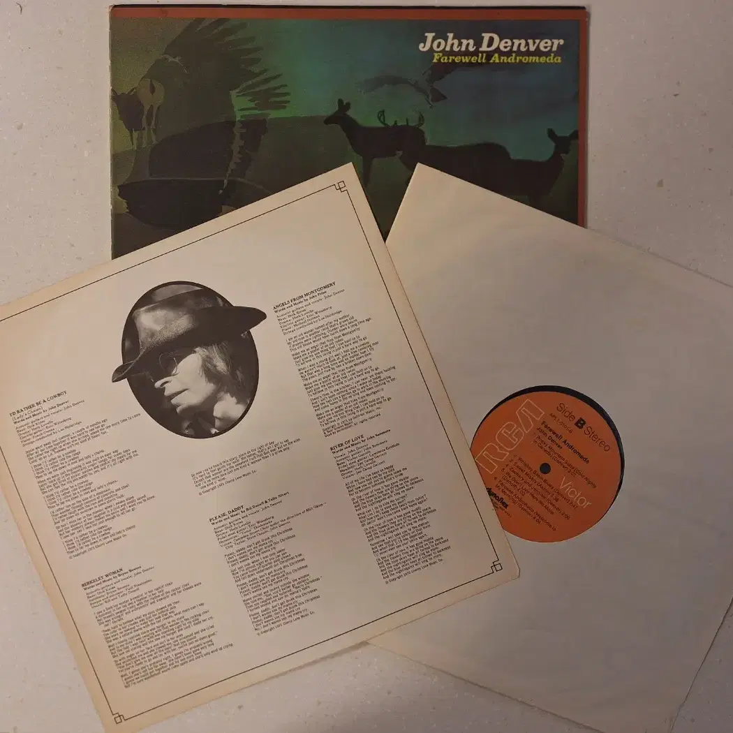 미국원반/John Denver - Farewell Andromeda LP