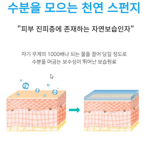 바르고 자는 얼굴팩 - 히알루론산 모이스처 젤 크림