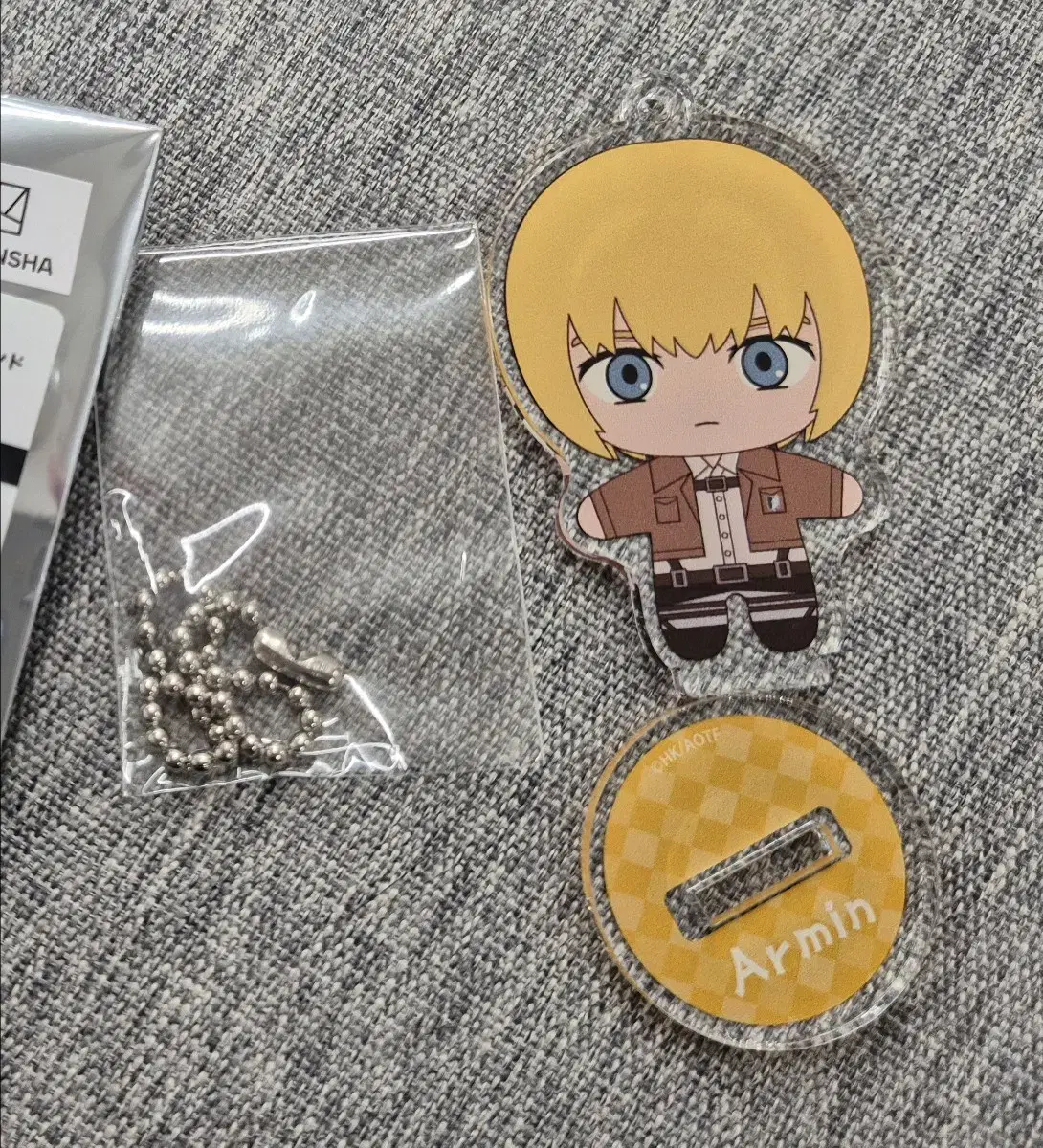 Attack on Titan Armin acrylic stand Gacha Genuine