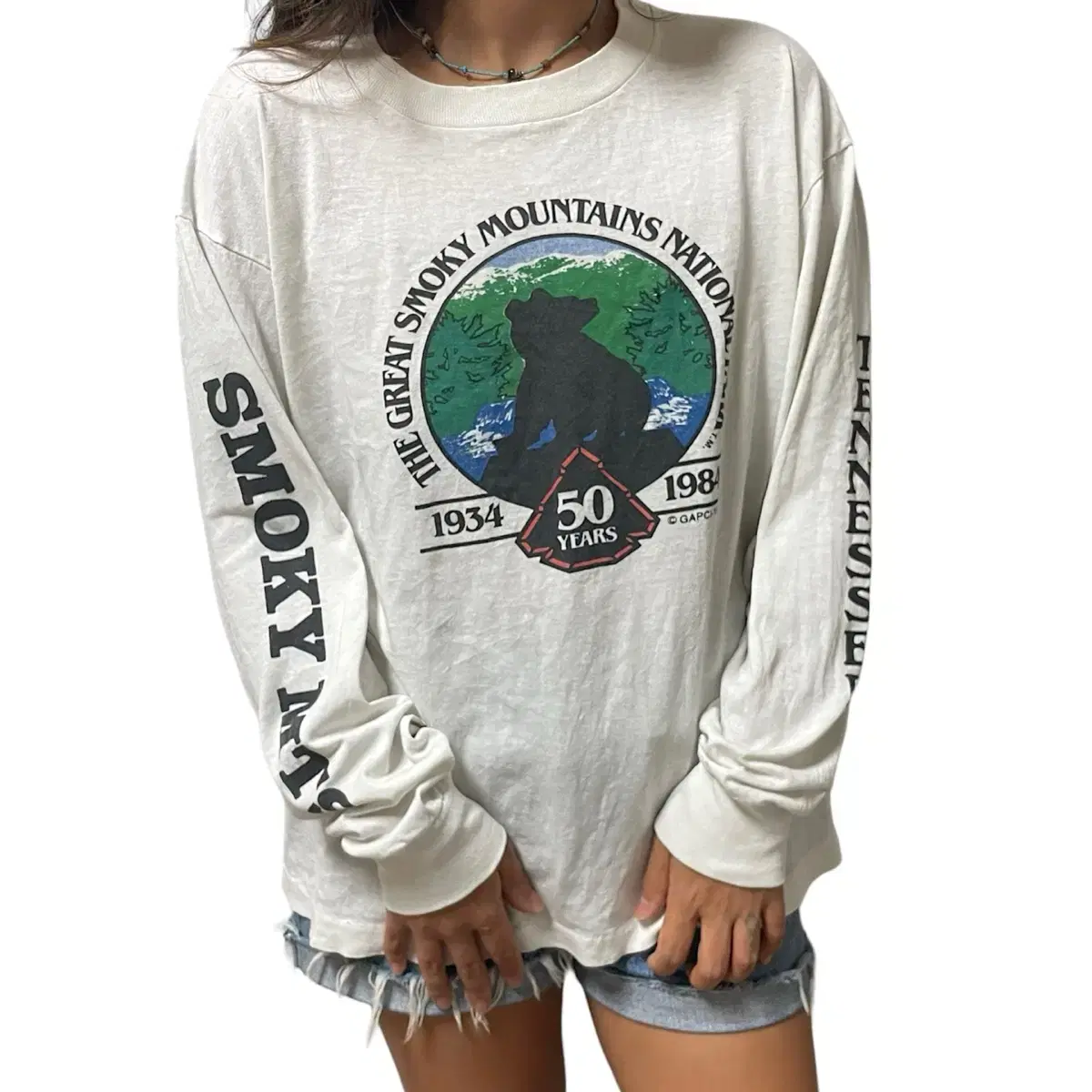 Great Smoky Mountain Vintage Longsleeve