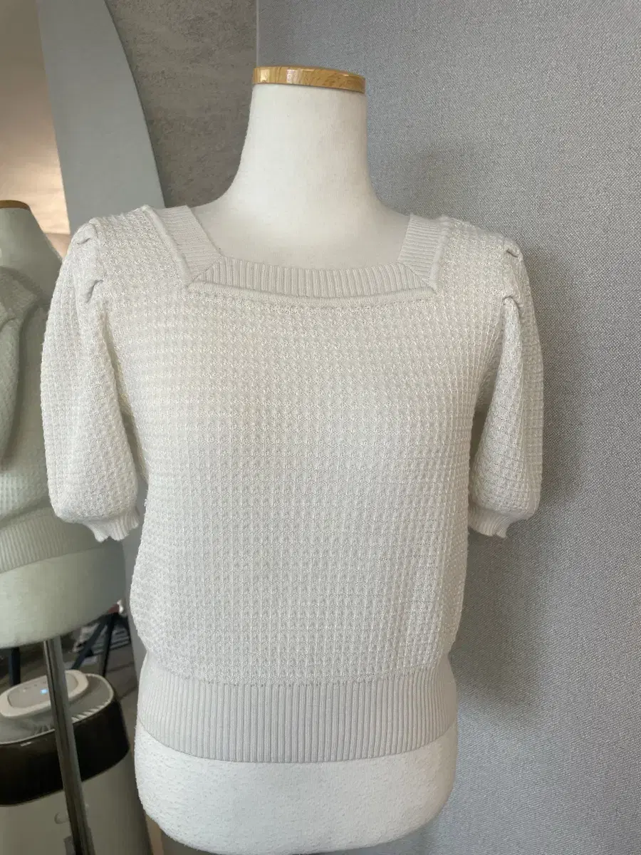 Waffle Short Sleeve Knit