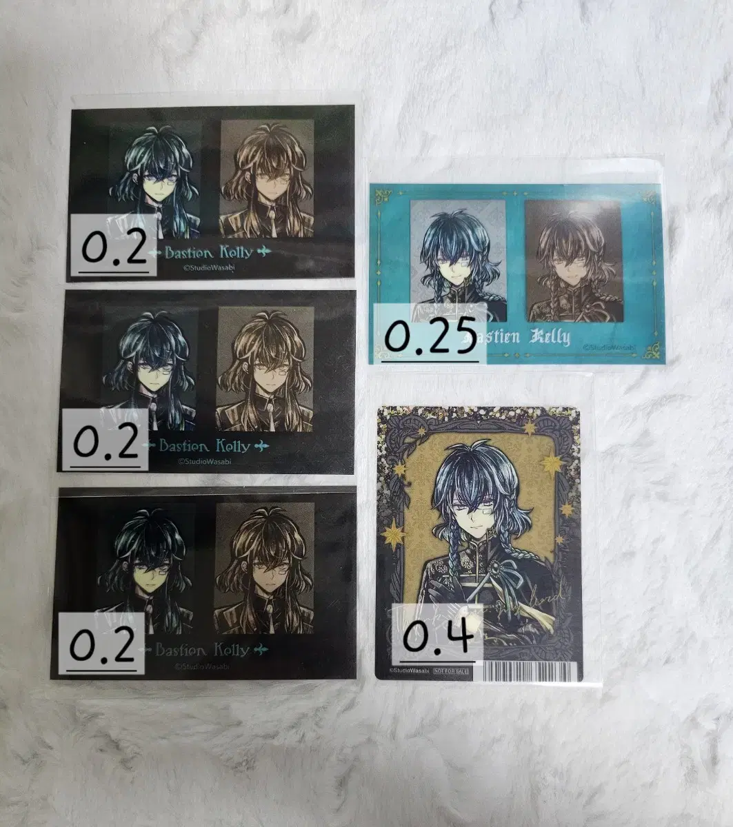 Akuneko Demon Butler Bastien Petacore 1st Anniversary Clear Card