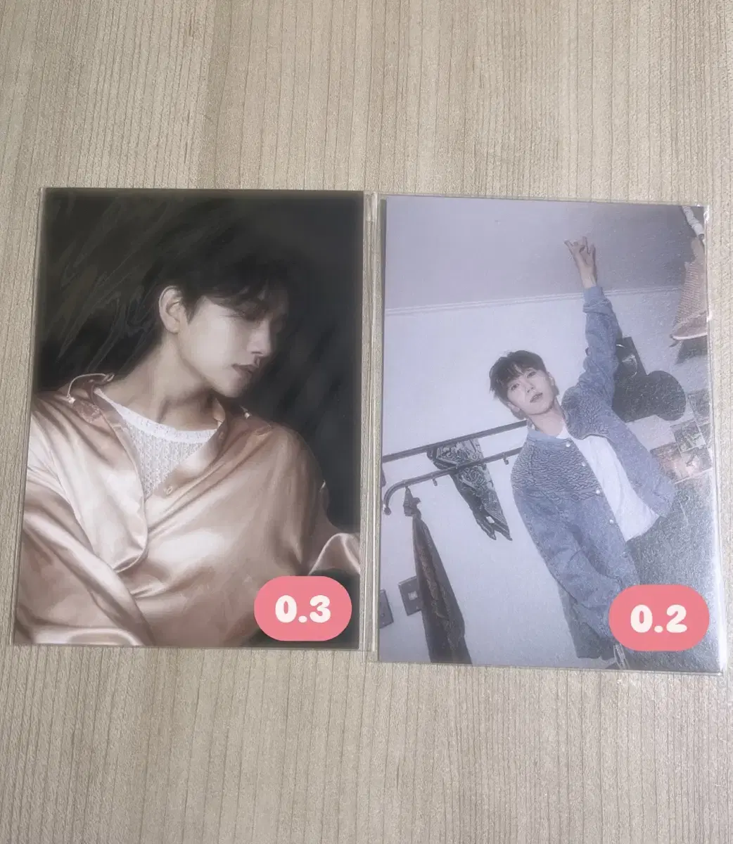 seventeen fml joshua / heaven seungkwan pre-order benefit postcard