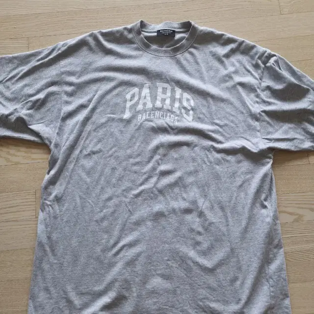 발렌시아가 PARIS 반팔 LTD_ 그레이