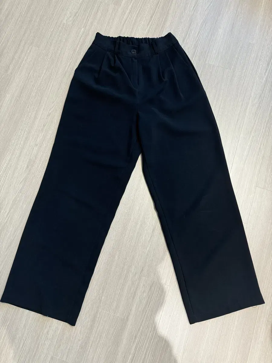 black rubber slacks