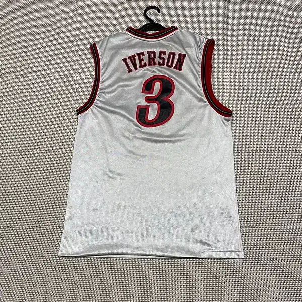 M 리복 필라델피아 IVERSON 아이버슨 유니폼 져지 N.5056