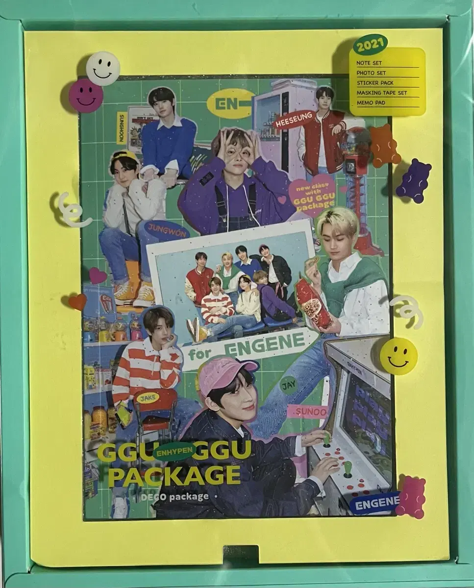 Enhypen package cucumber buncheol (unused)