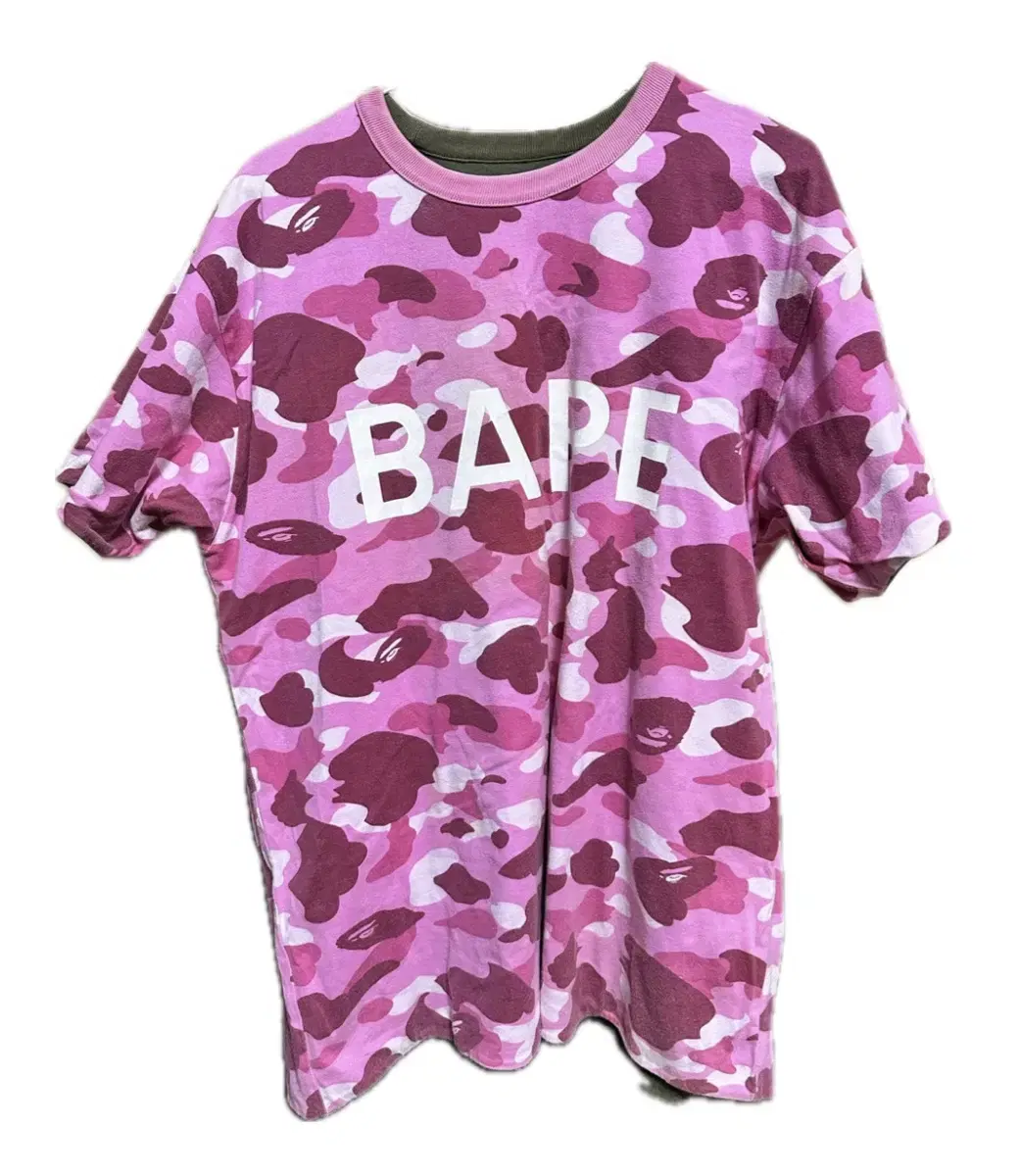 Vape Pink Camo Short Sleeve Reversible