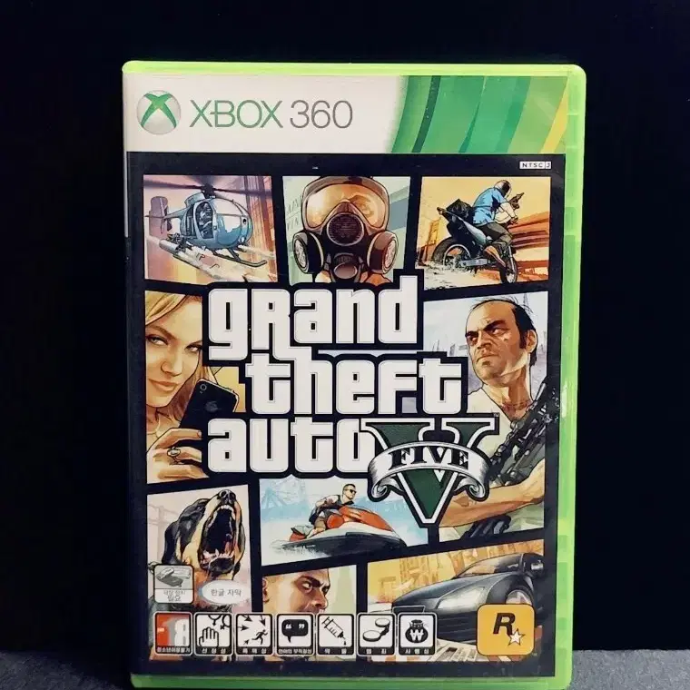 XBOX360: 최고의 명작 정발 한글 GTA5 오픈월드의 명가