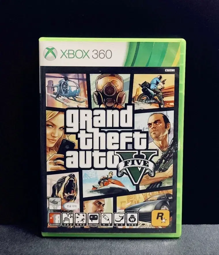 XBOX360: 최고의 명작 정발 한글 GTA5 오픈월드의 명가