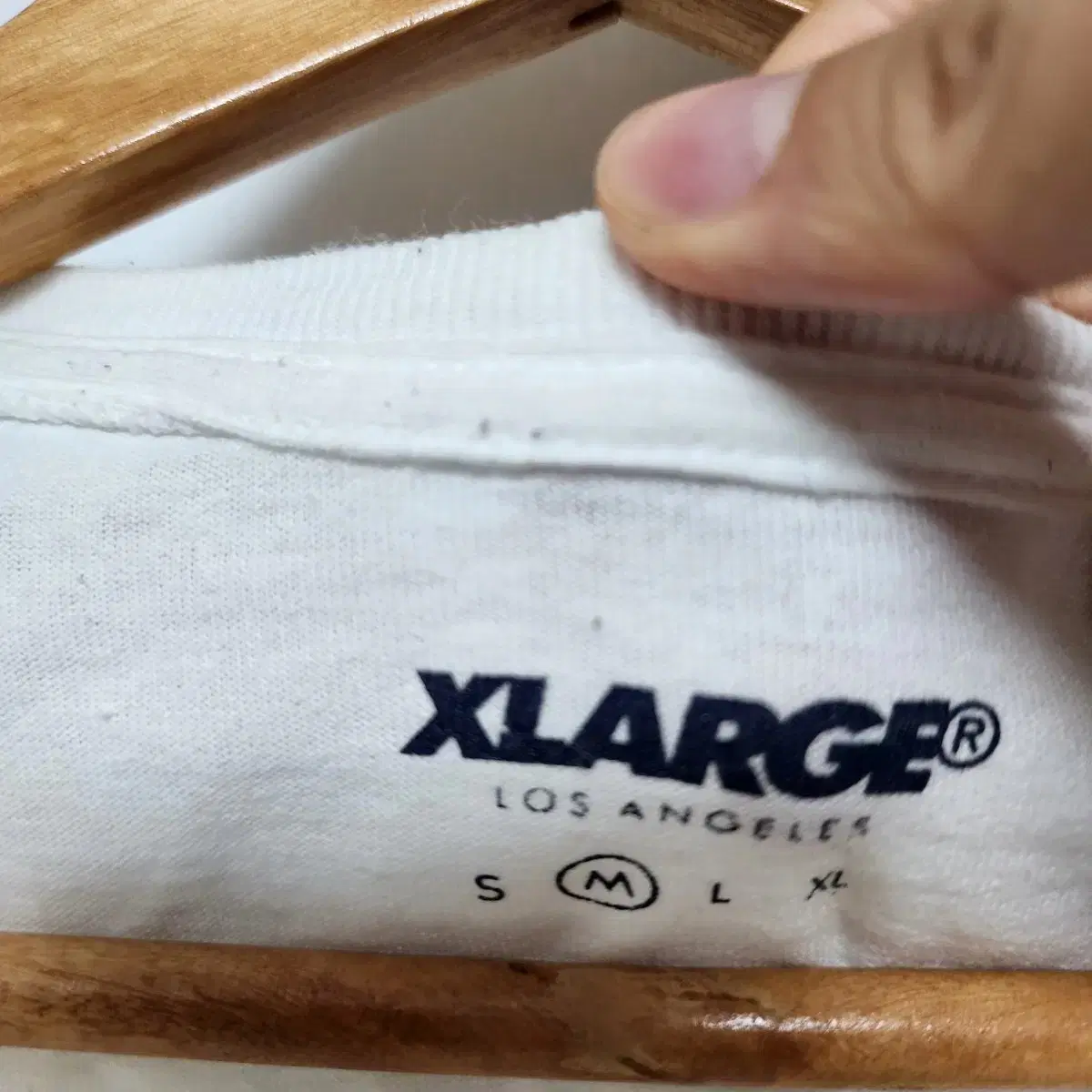 엑스라지 X-Large 아카이브 프린팅 반팔티