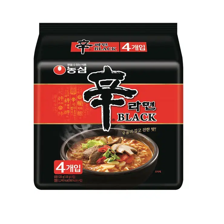 농심 신라면블랙 134g x 32개