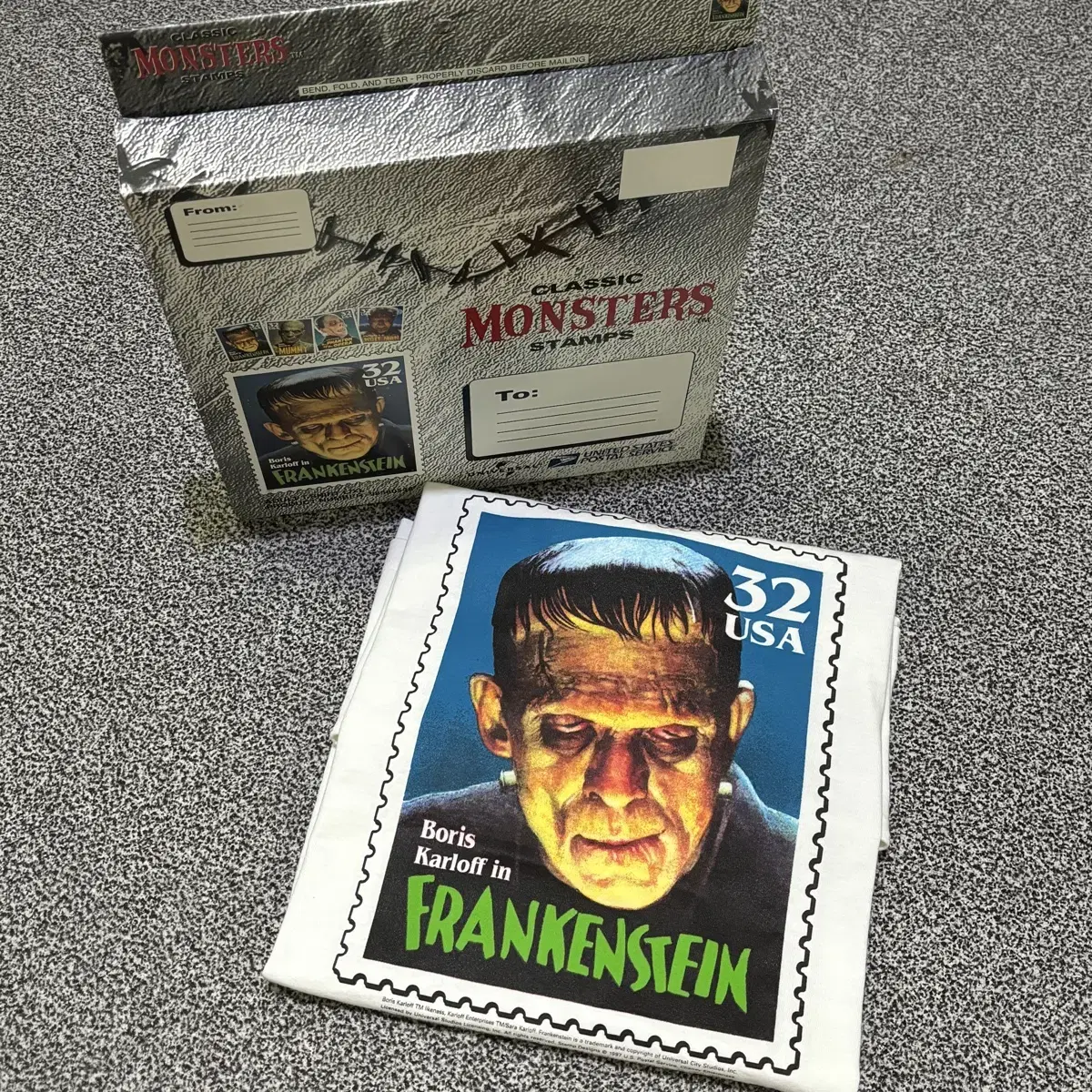 90s Vintage Frankenstein Promotional T-Shirt XL