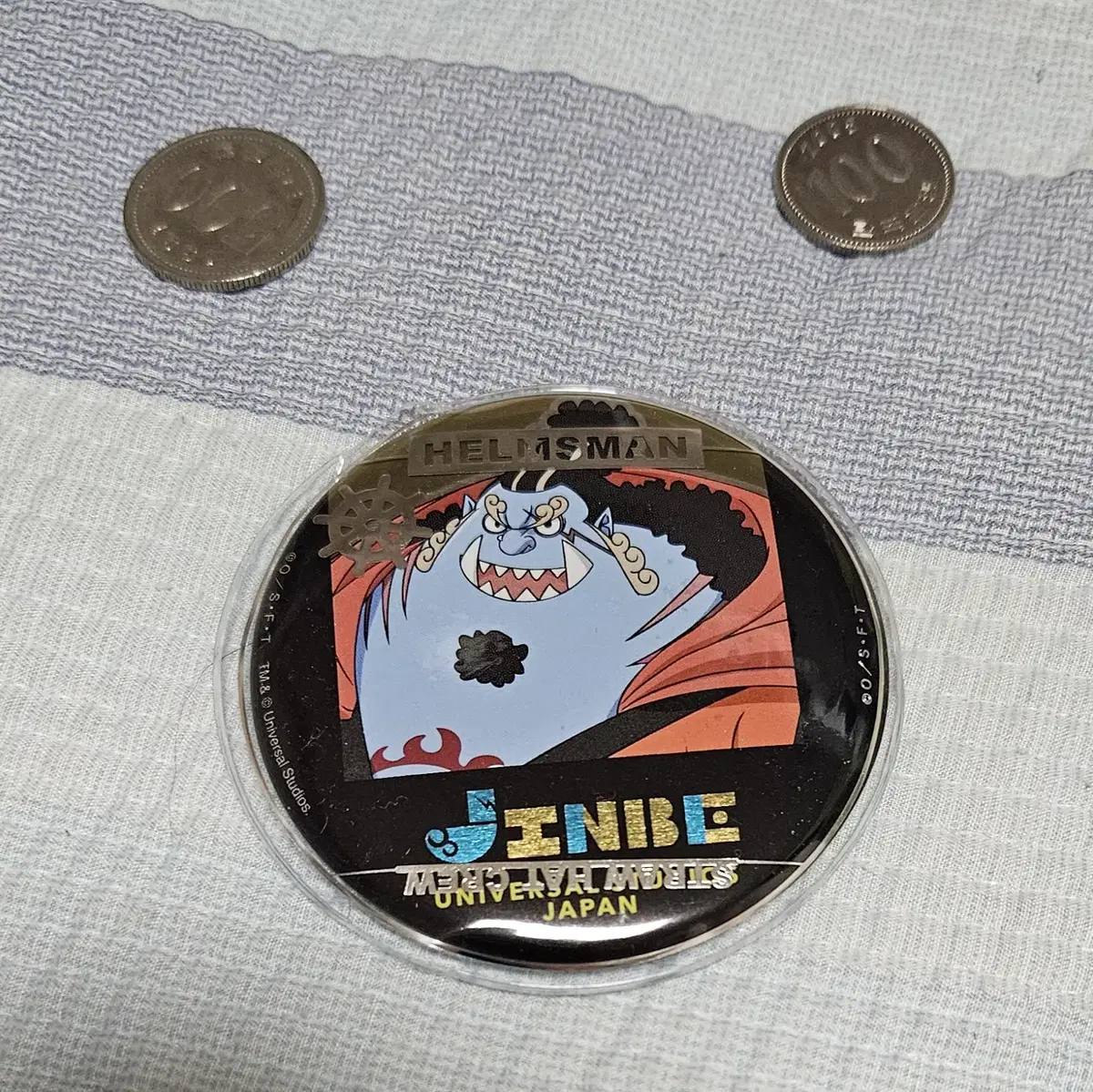 Universal Studios Japan ONEPIECE Button Badge Collection (Jingbei)