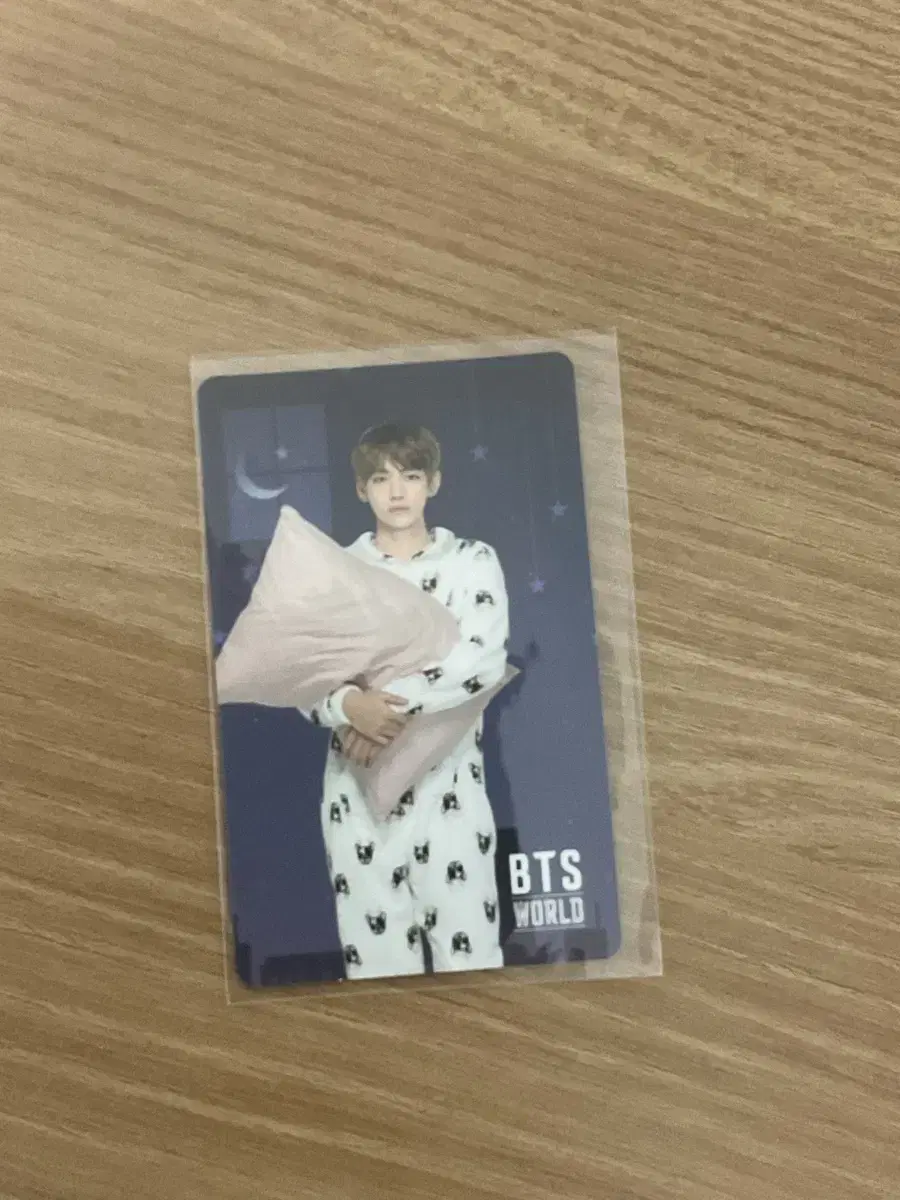 BTS WORLD V bangtan v Photocard