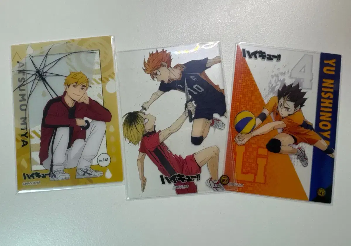 Haikyuu Clear kard Atsumukenma Hinita Nishinoya