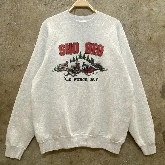 90s Made in USA 미국빈티지 뉴욕 올드포지 맨투맨