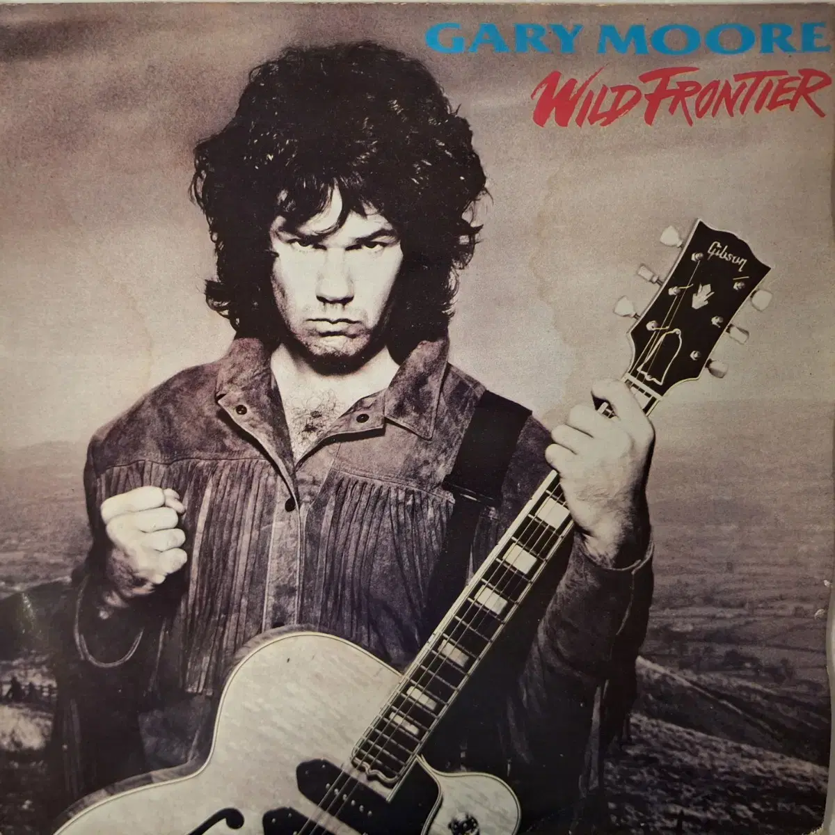 국내라이센스반/Gary Moore - Wild Frontier LP