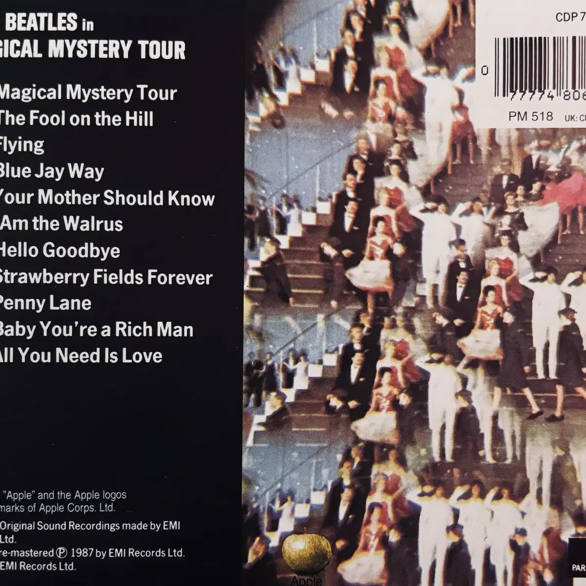 Beatles - Magical Mystery(CD)유럽반1987EX++