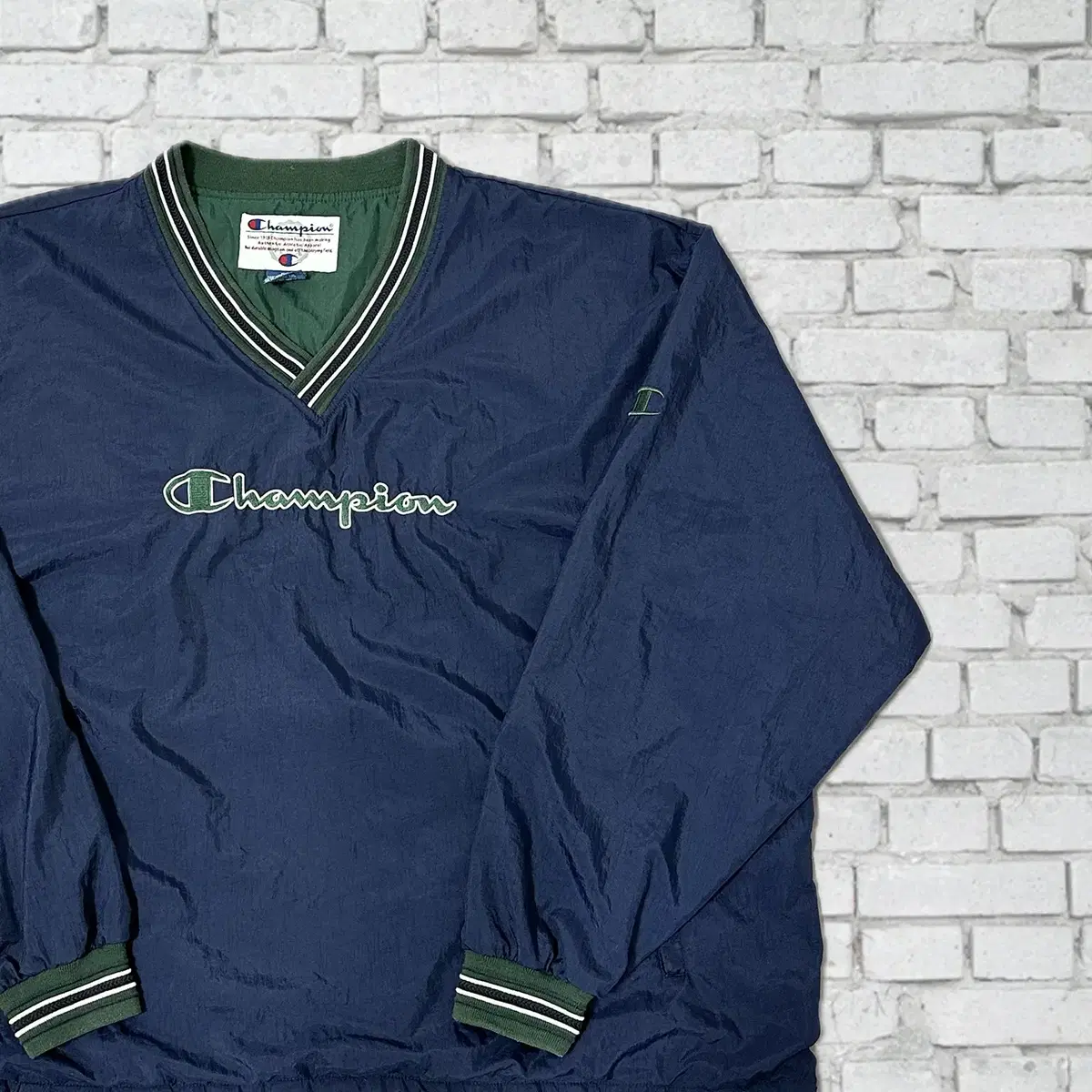 (1126) Champion Old School Overfit Anorak 2XL