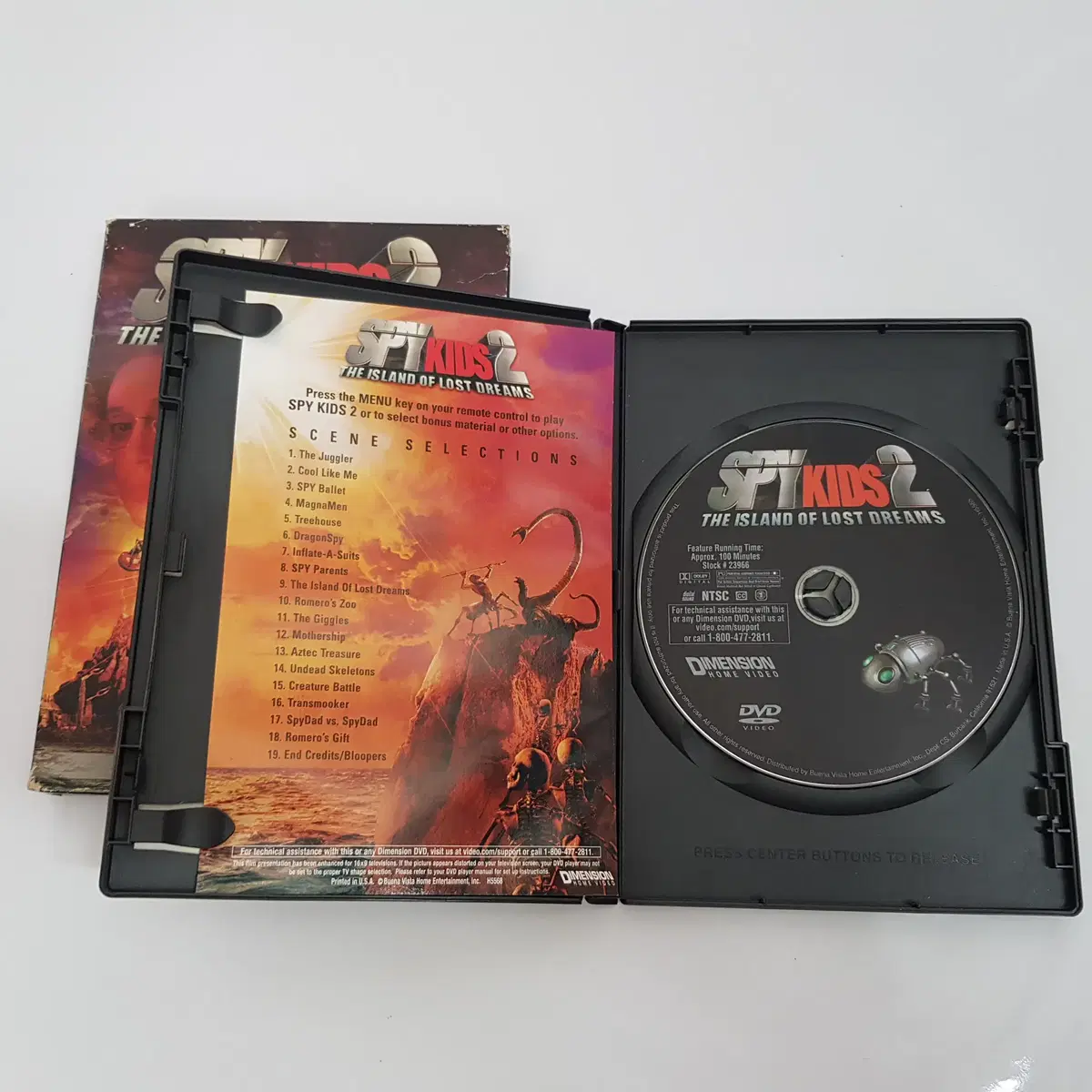 Spy Kids 2 영문판 DVD