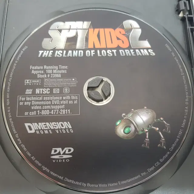 Spy Kids 2 영문판 DVD