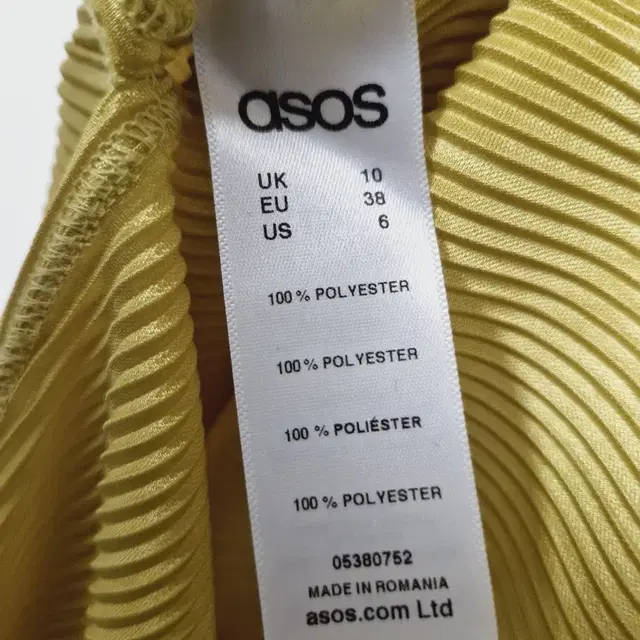 asos 플리츠 반팔  롱 원피스(66)