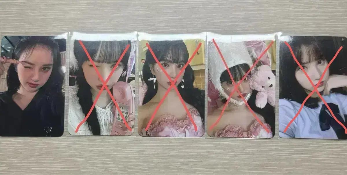 gfriend viviz eunha photocard
