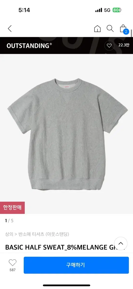 Espionage Short Sleeve Sweat