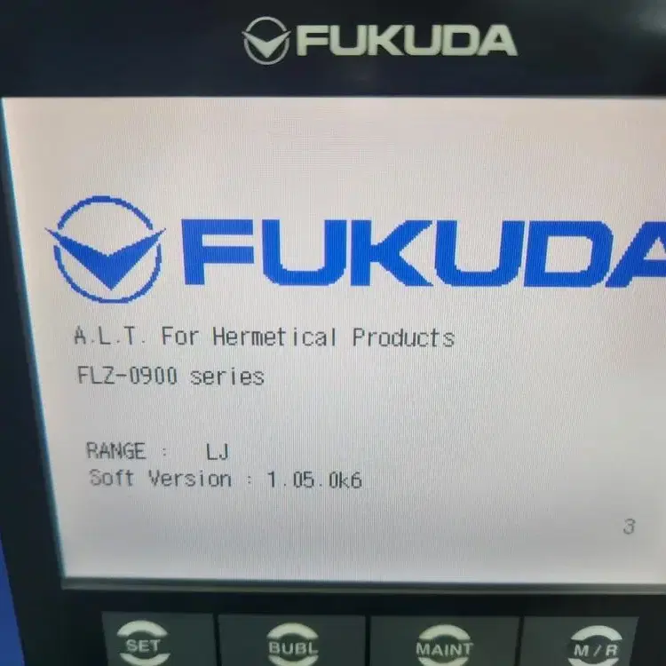 FUKUDA FLZ-0900 Series 공기누출분석기.