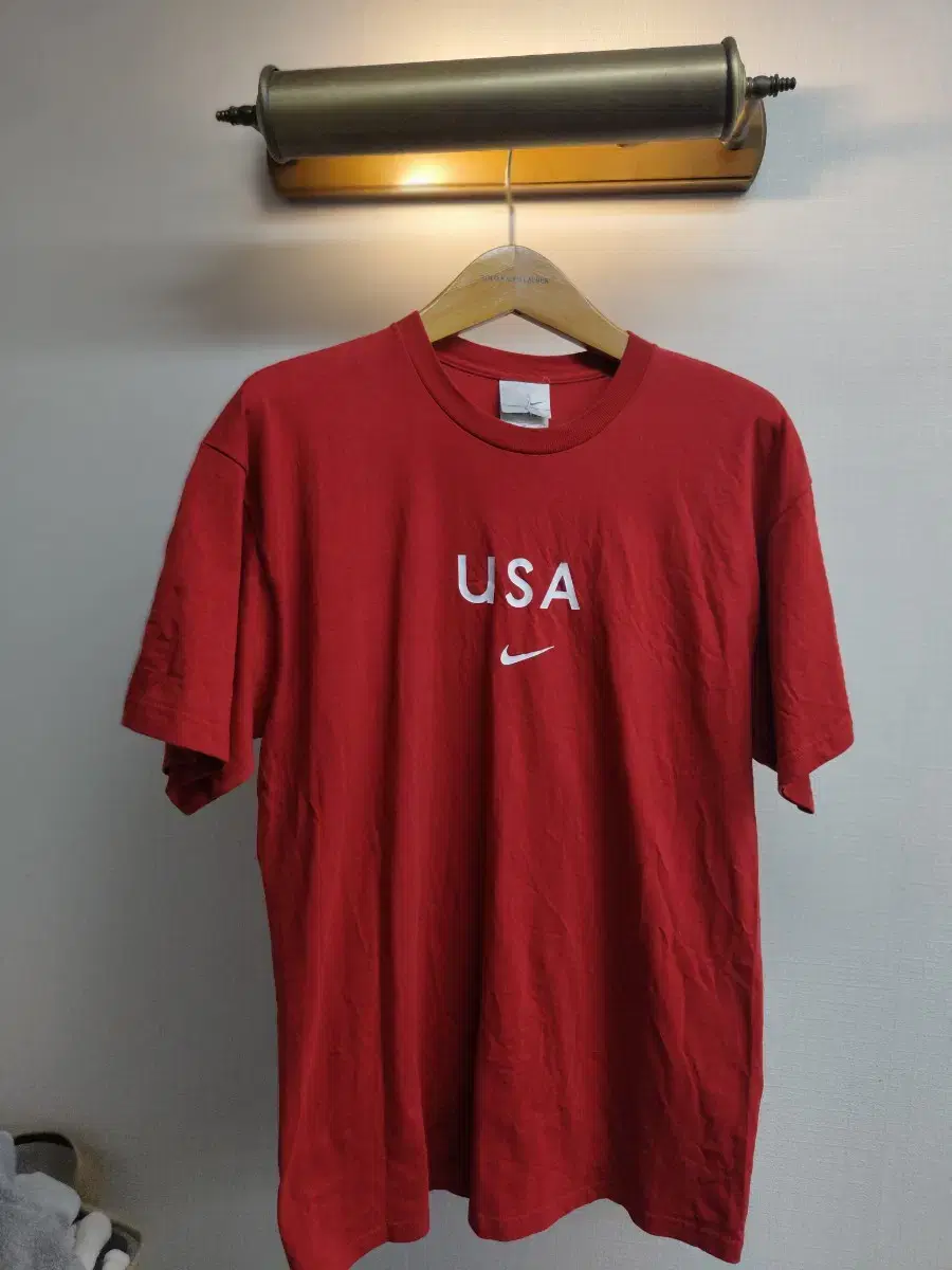 L) Nike Old School USA Short Sleeve T-Shirt for Sale