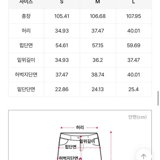 빈티지 와이드 데님 팬츠 s