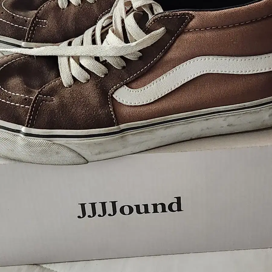 자운드 반스 285 vans x jjjjound  sk8-mid lx