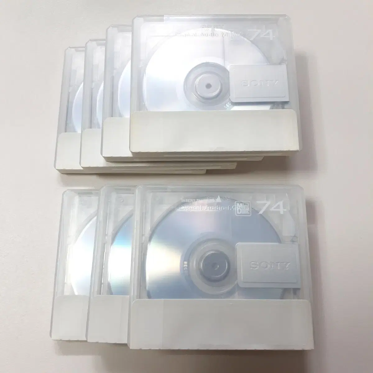 Sony GongMD Minidisc NEIGE 74 minutes, 5500 won for 1 unit