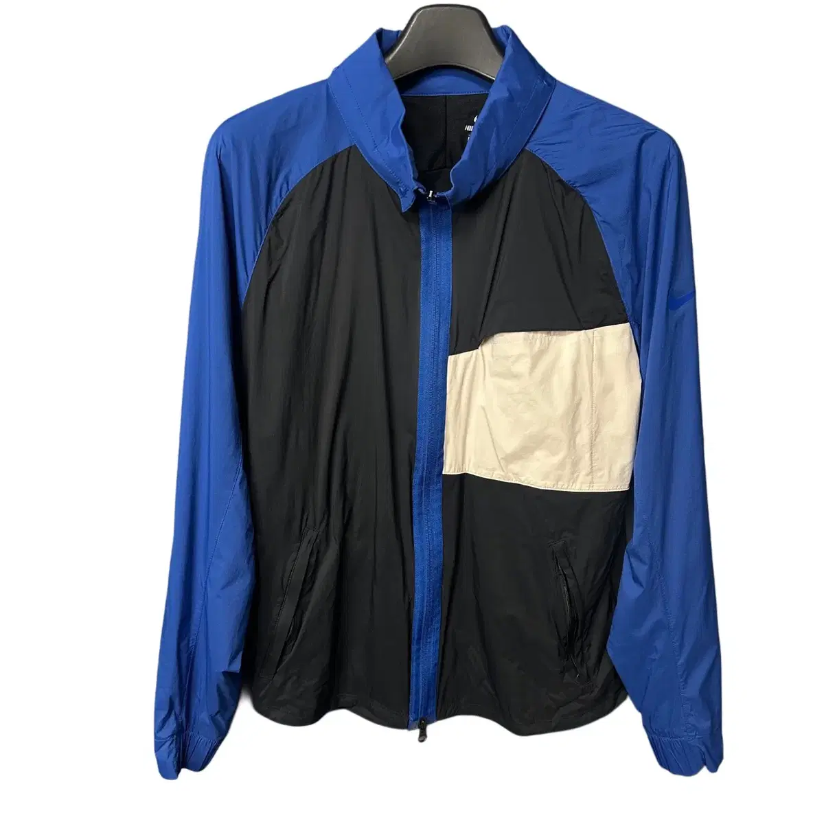 L Nike Shield bloo Colorblocked Windbreaker Jacket