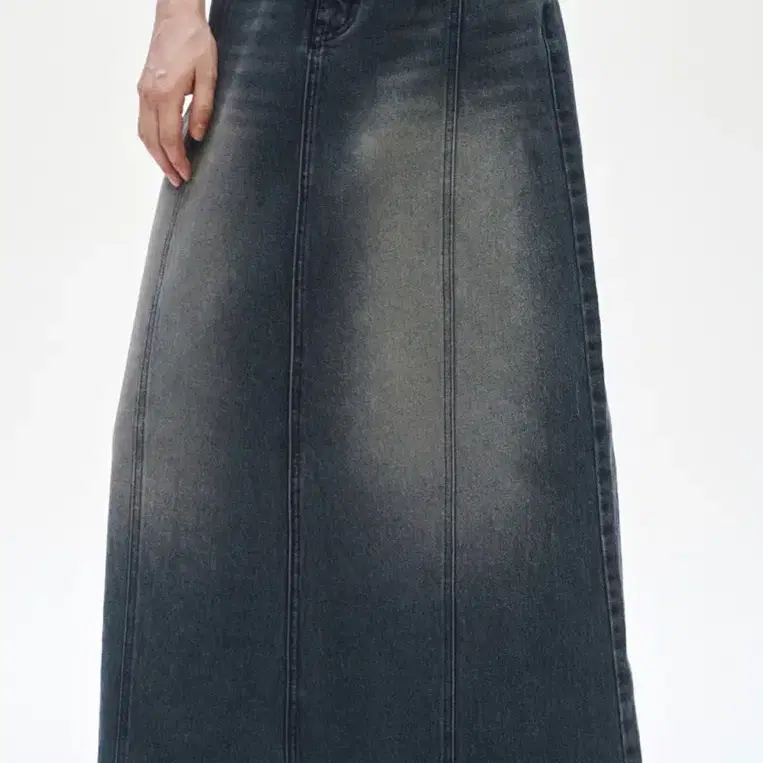 트리밍버드 Incision Denim Set-up Skirt 1