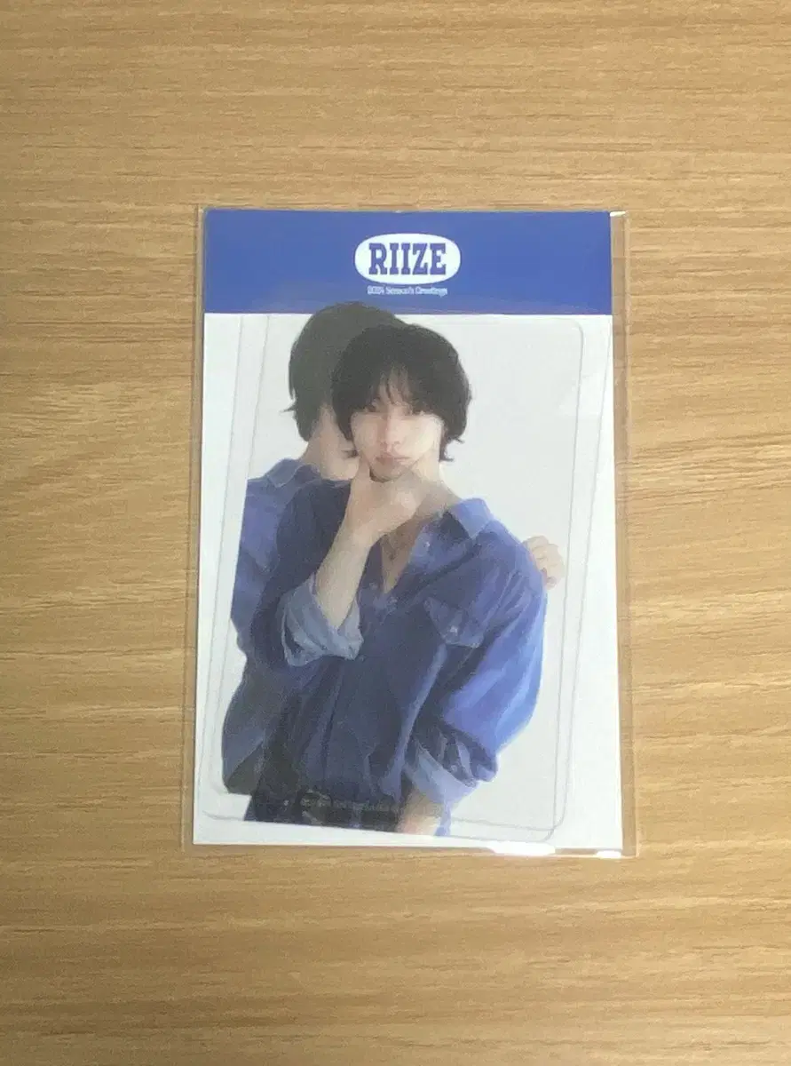 Unsealed) riize wonbin Courtesy Shot Transparent Photocard season's greetings seasons greetings MD