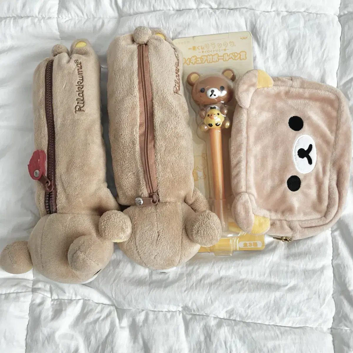 < 급처 > Rilakkuma Pencil Case Pow Pen Ballpoint Pen Sharp Strap Classic