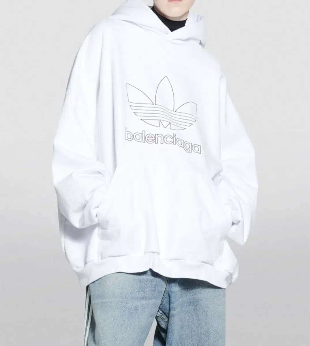 Balenciaga Adidas Large Fit Hoodie