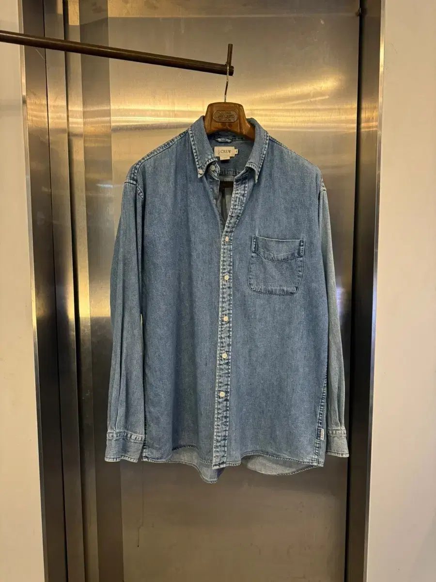 Jake Lew Button-down Denim Shirt