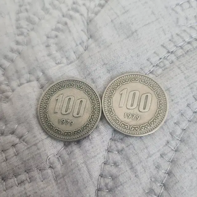 옛날 100원 10원