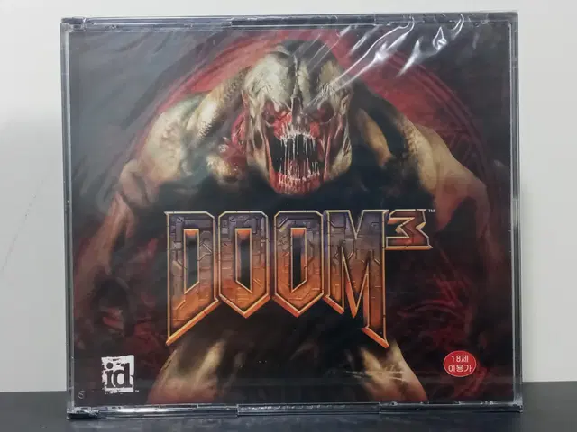 (희귀 / 미개봉) DOOM 3 3CD 게임 판매