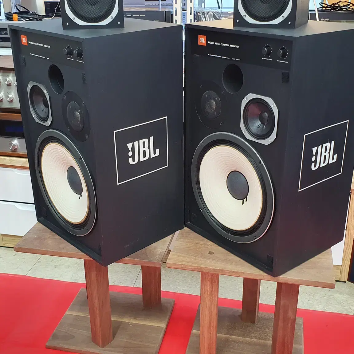 JBL-4312A스피커/JBL4312A -신품대비97%-/블랙